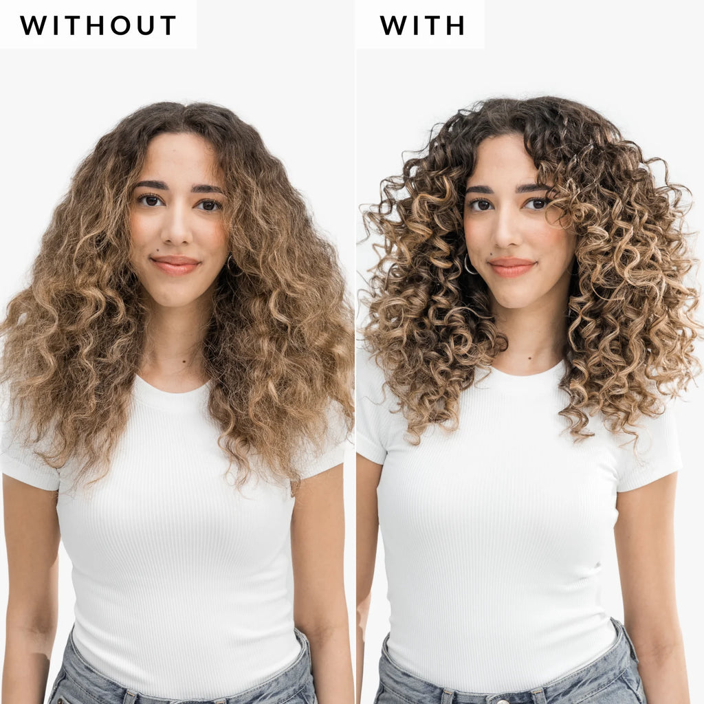 CURLY HAIR WITH VOLUMIZING FOAM NEW LUS LOVE UR CURLS