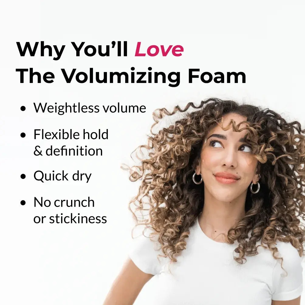 KEY BENEFITS OF THE NEW LOVE UR CURLS LUS BRANDS FOAM VOLUMIZING MOUSSE